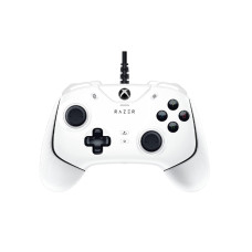 Razer Wolverine V2 Wired Gaming Controller for Xbox Series X|S, Xbox One, PC: Remappable Front-Facing Buttons - Mecha-Tactile Action Buttons and D-Pad - Trigger Stop-Switches - White